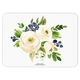 Ivory and Blueberry Bouquet Photo Birth Announcements Image 2 of 3